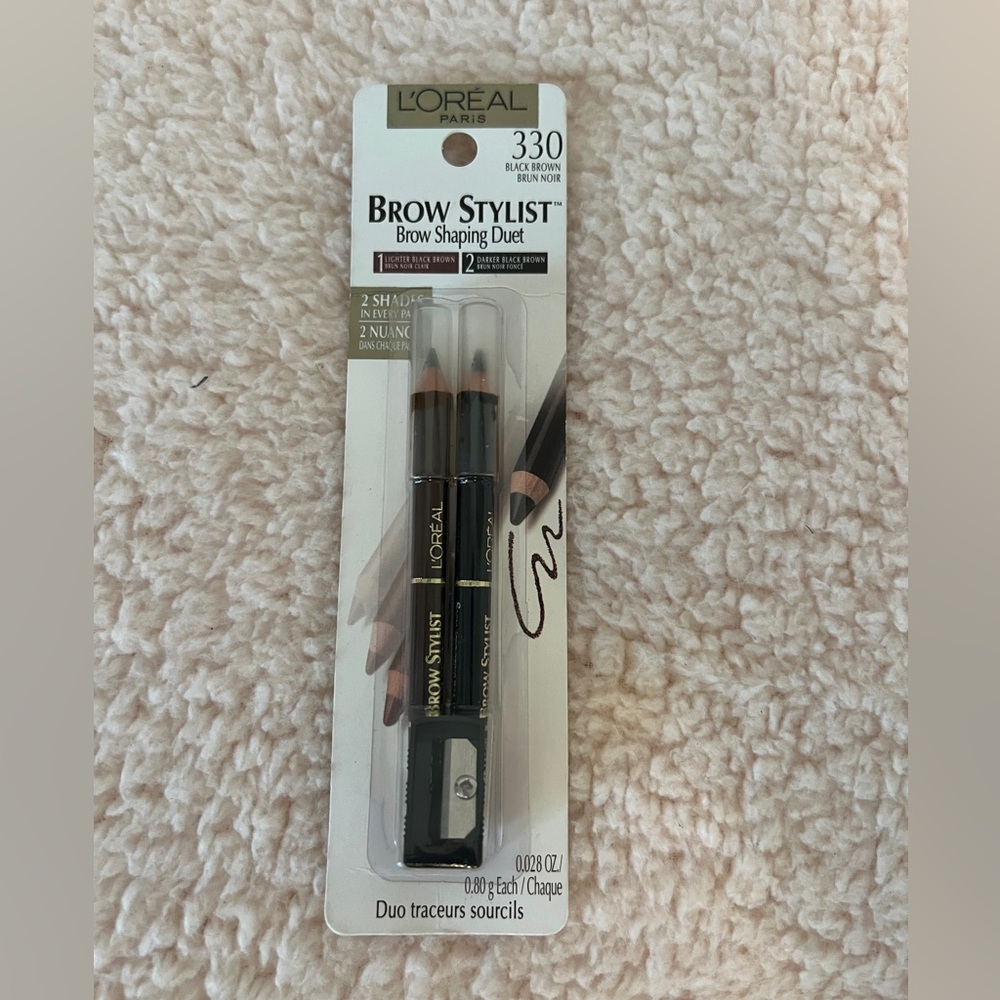 L'Oreal Brow Stylist Duo - Black and Brown